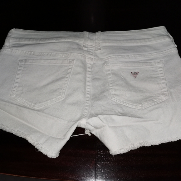 Quess  white Jean short - Picture 2 of 3